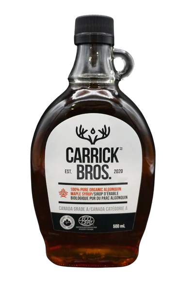 100% Pure Organic Algonquin Grade A Maple Syrup