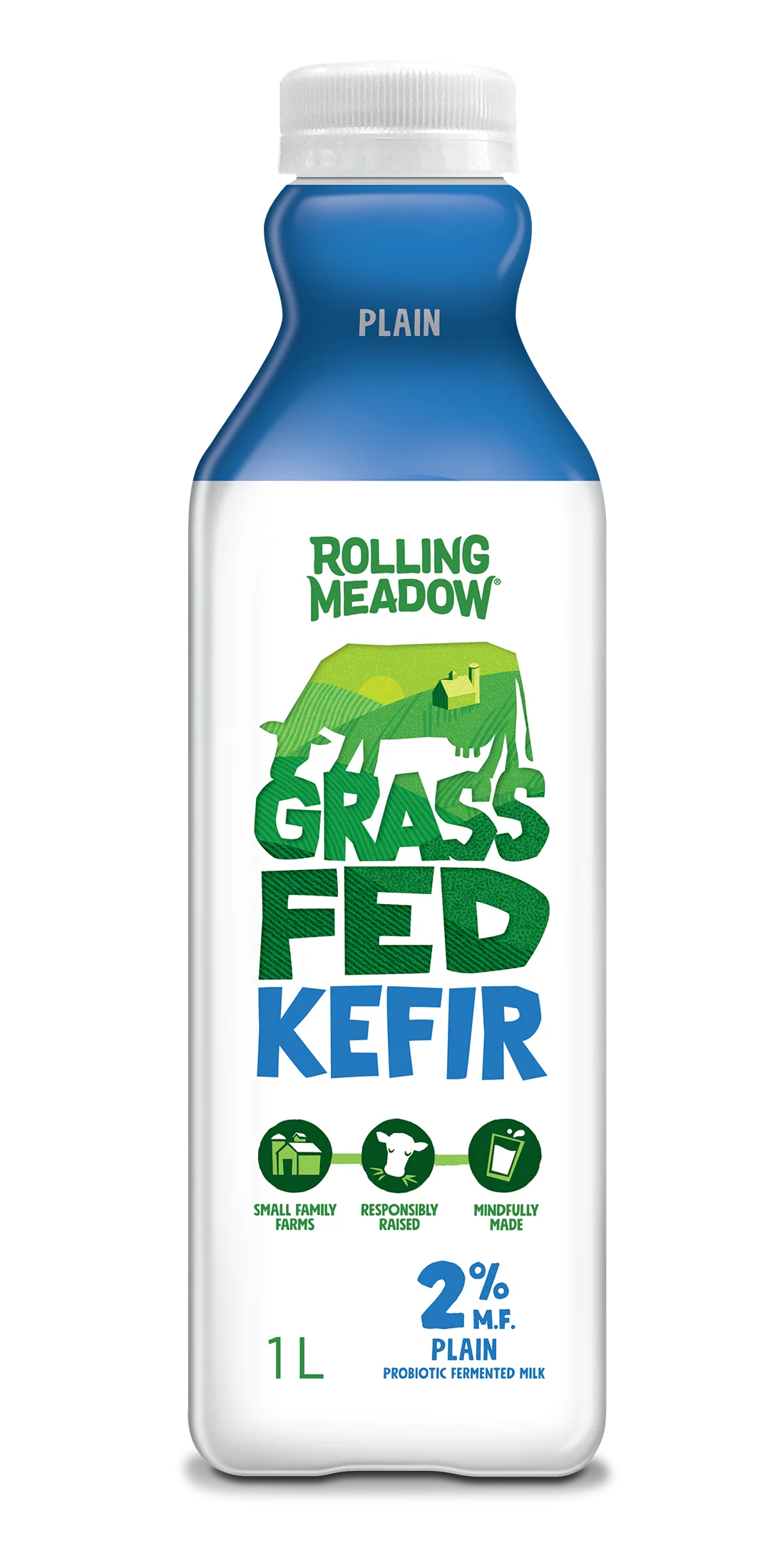 2% Grass Fed Plain Kefir