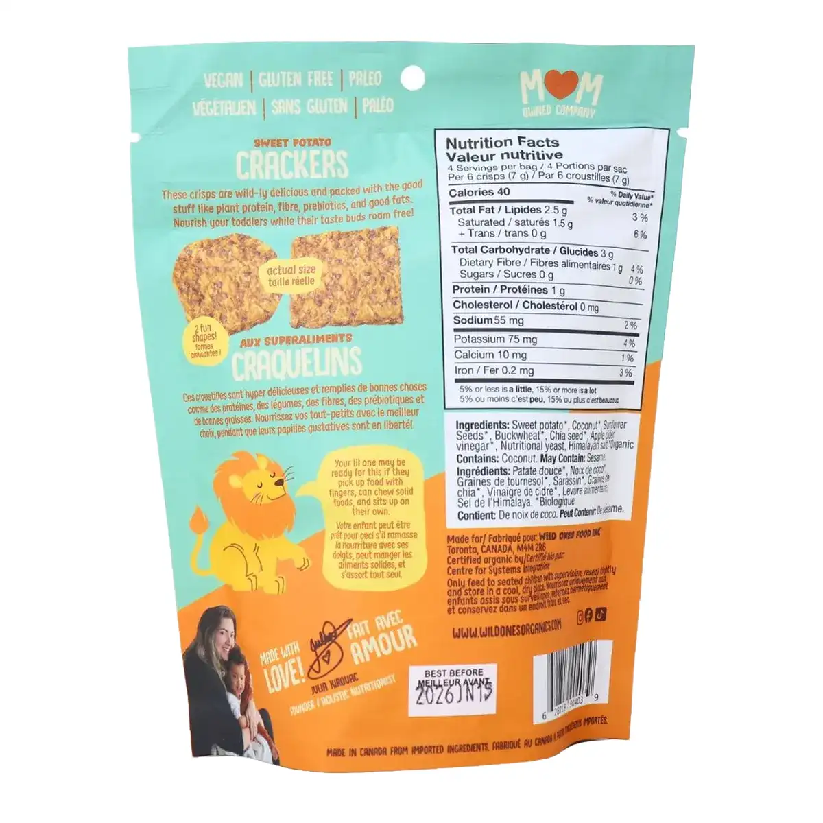 A lil' Cheezy Sweet Potato Crackers - Image 2