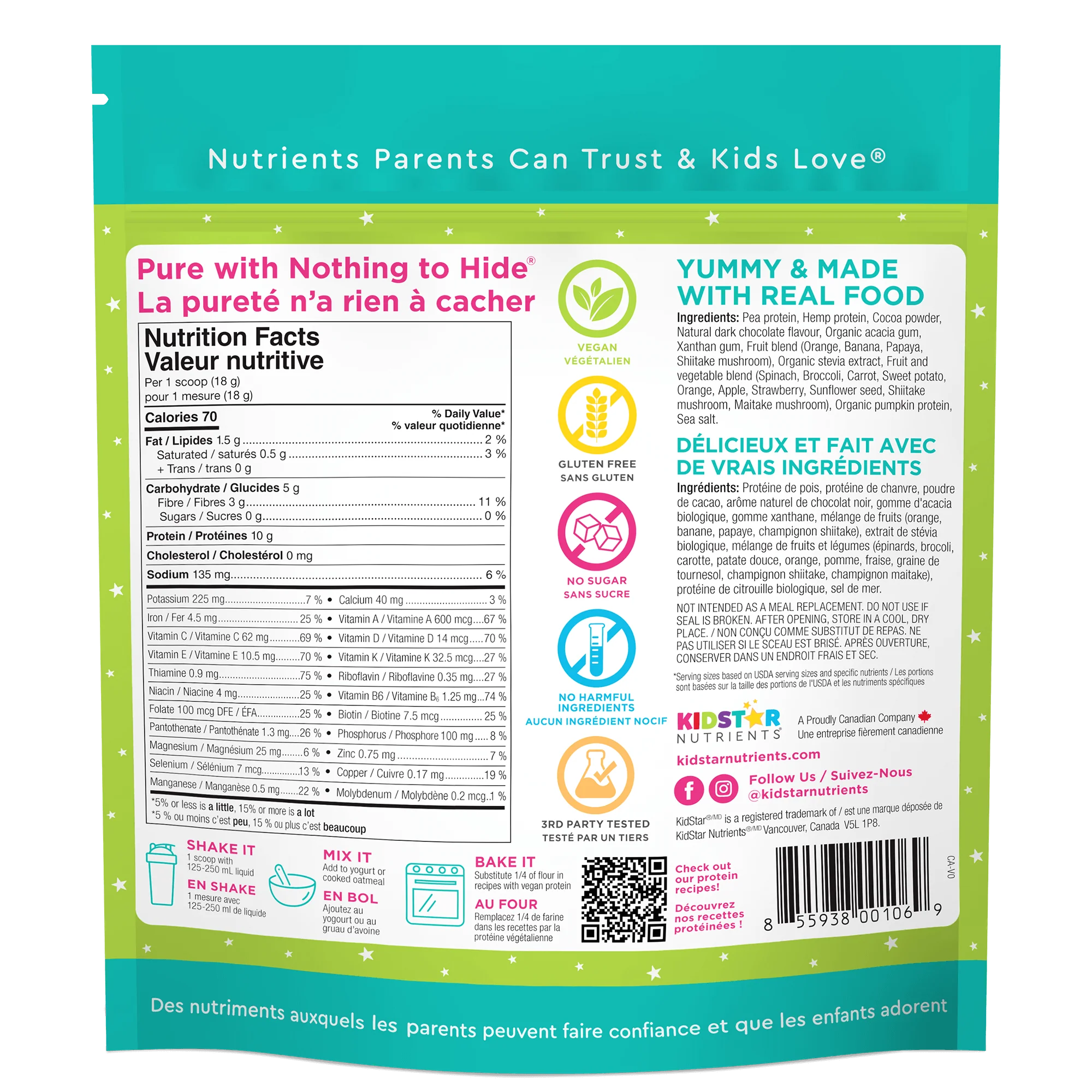 Chocolate All-in-one Plant Protein - Image 2