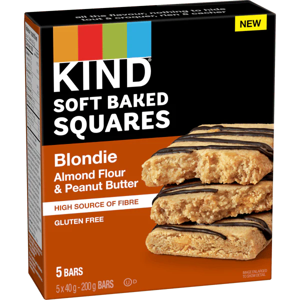 Almond Flour & P/B Blondie Soft Baked Squares