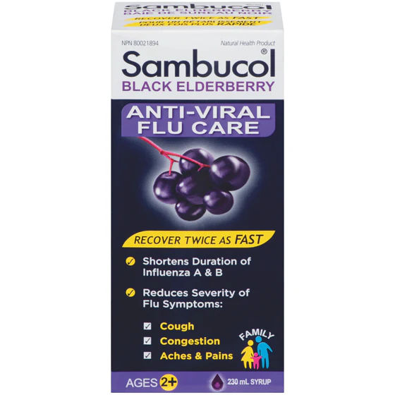 Anti-Viral Flu Care Elderberry