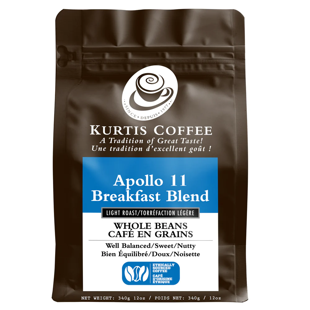 Apollo 11 Breakfast Blend Light Roast Whole Coffee Beans