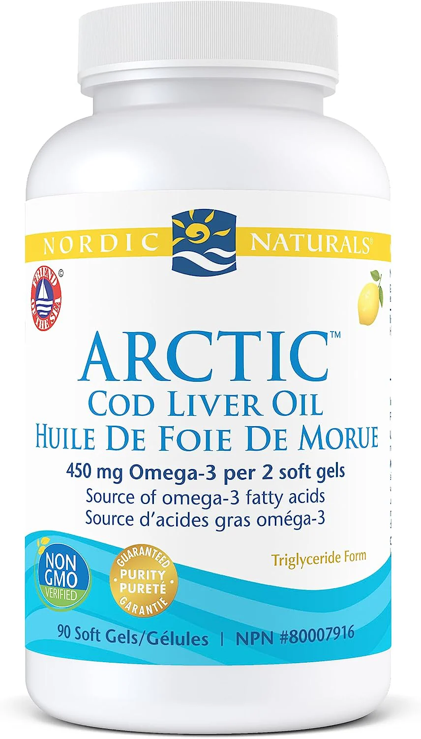 Arctic Cod Liver Oil Lemon