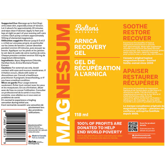 Arnica Recovery Gel - Image 2