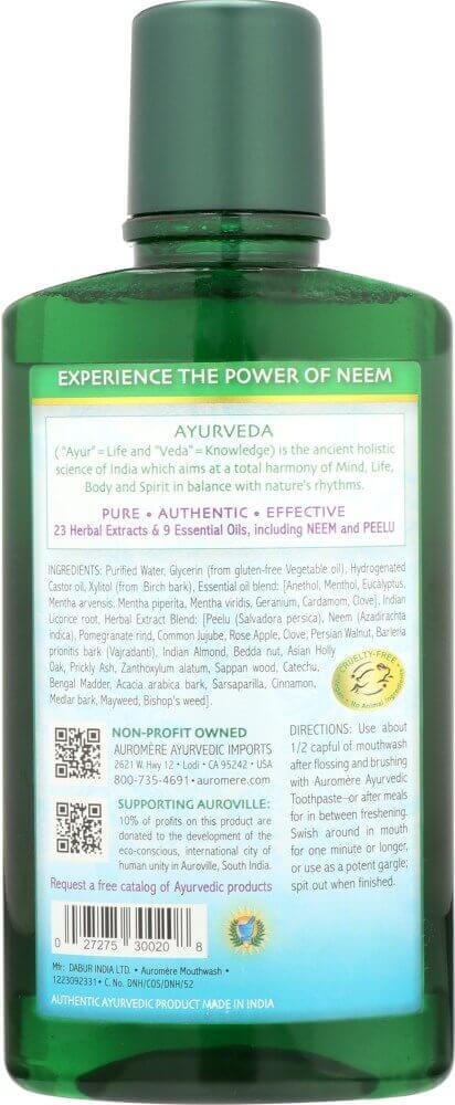 Ayurvedic Mouthwash with Neem & Peelu - Image 2