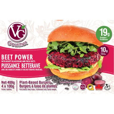 Beet Power Plant-Based Burgers