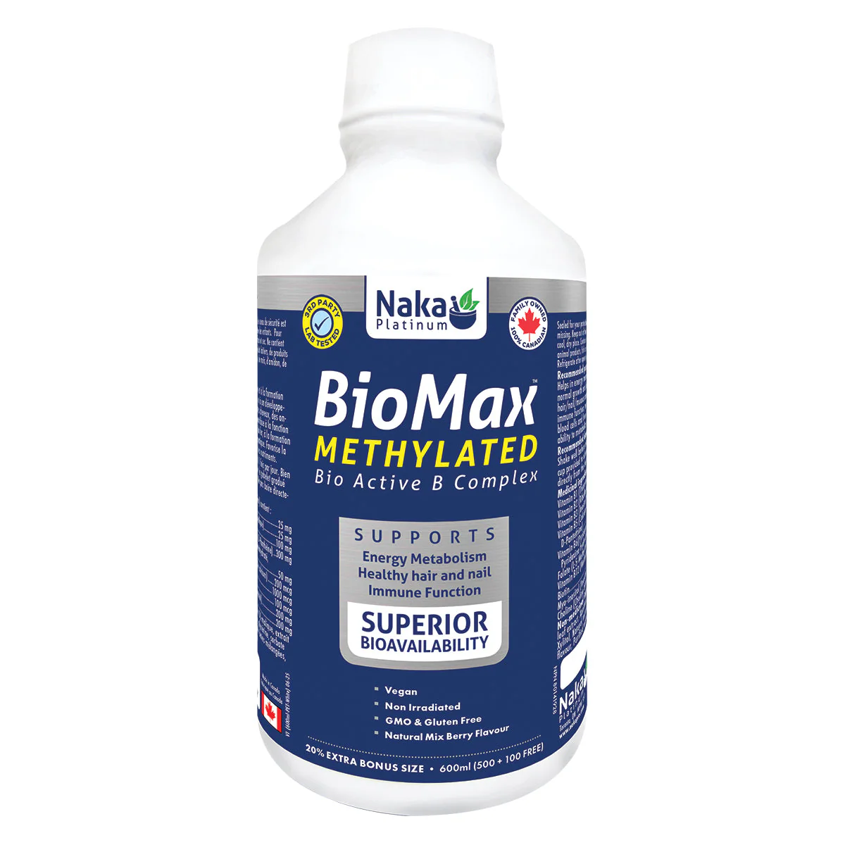 BioMax Methylated Bio Active B Complex