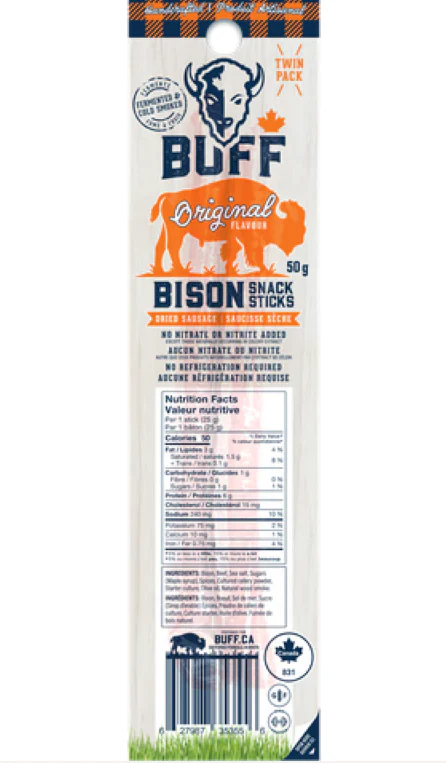 Bison Beef Stick 2 Pack