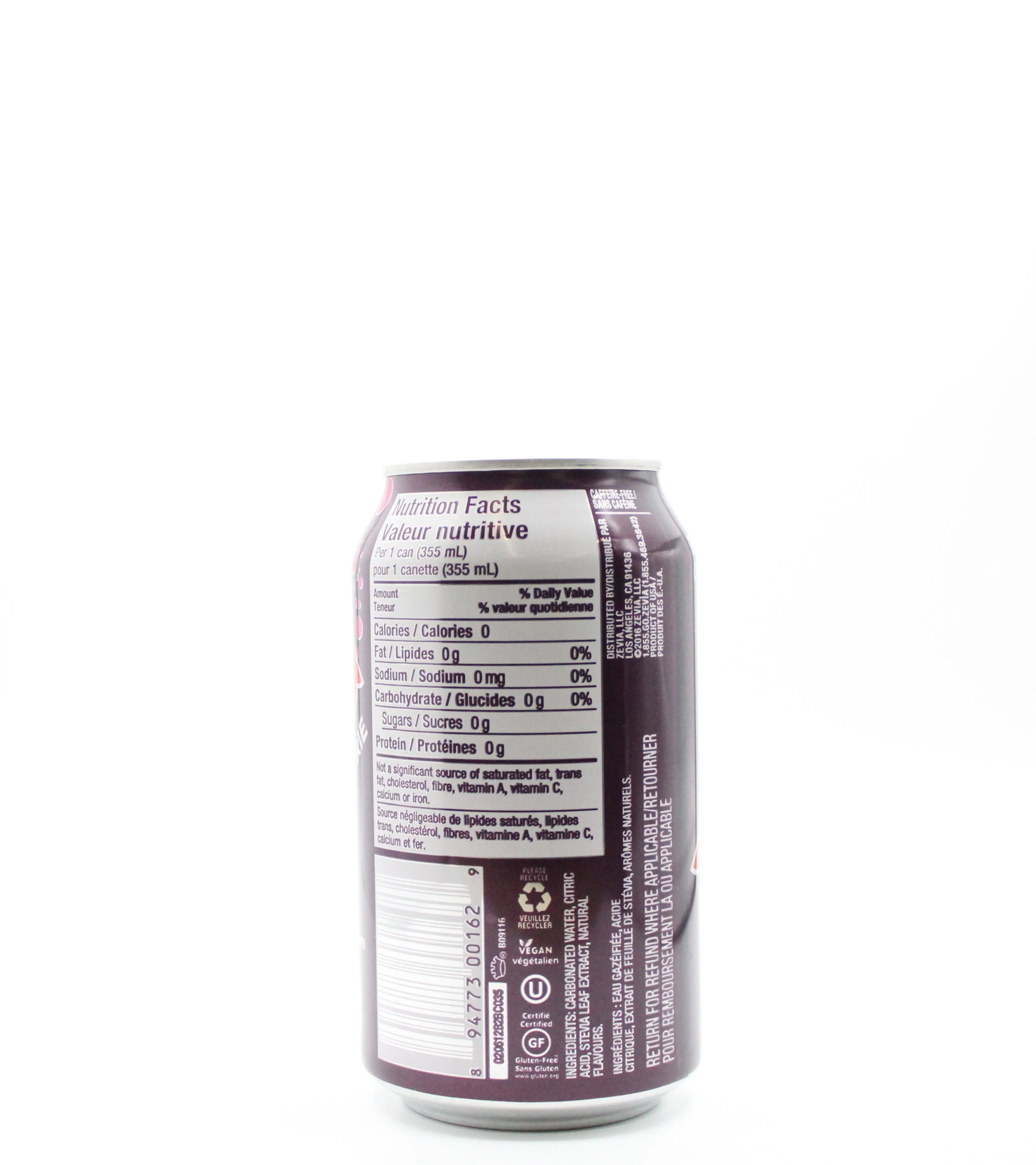 Black Cherry Stevia Beverage - Image 2