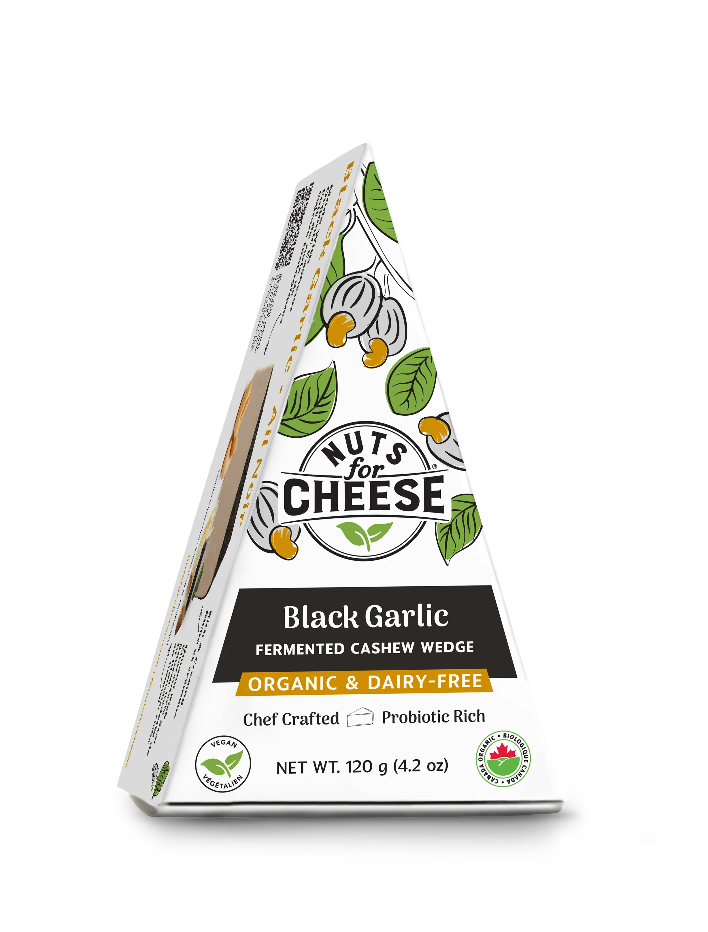 Black Garlic Cashew Cheese