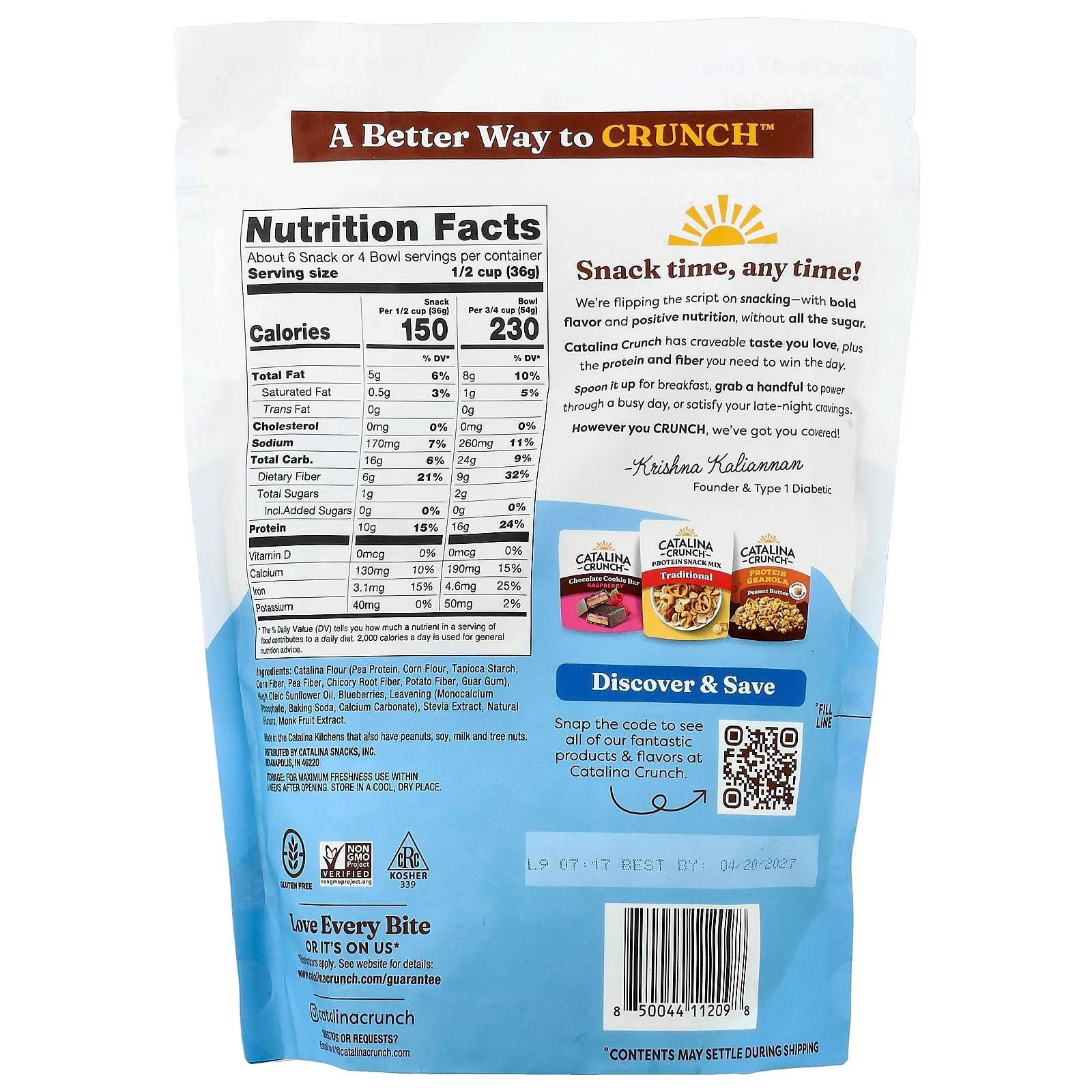 Blueberry Muffin Protein Cereal - Image 2