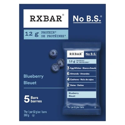Blueberry Protein Bar 5 Pack