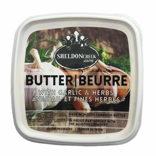Butter with Garlic and Herbs