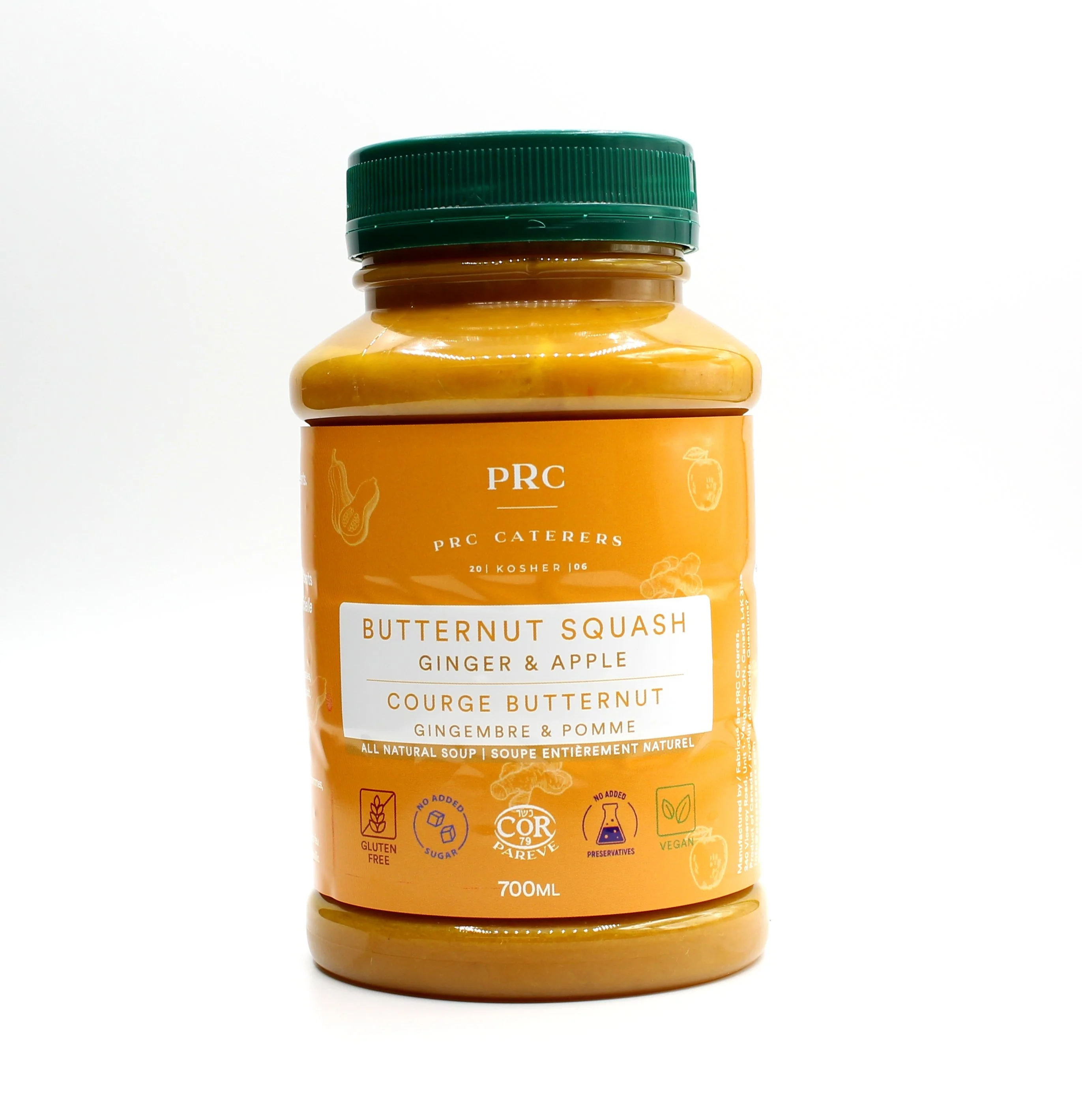 Butternut Ginger Apple Soup