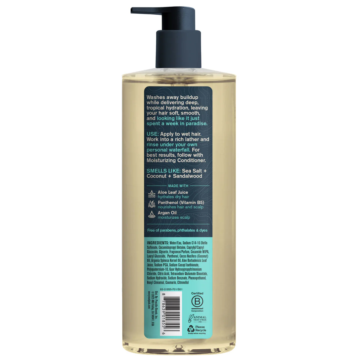 Caribbean Coconut Moisturizing Shampoo - Image 2