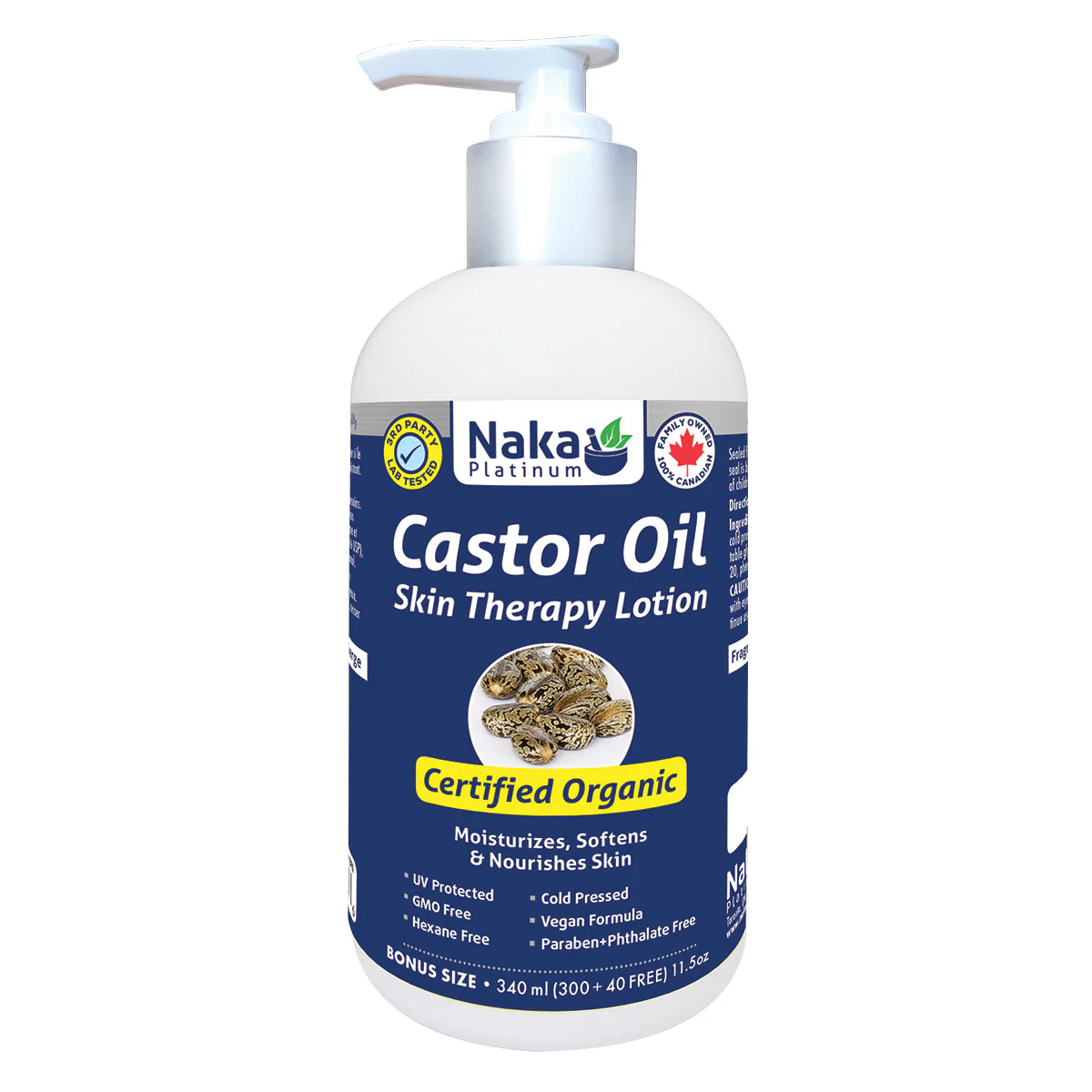 Castor Oil Skin Therapy Lotion
