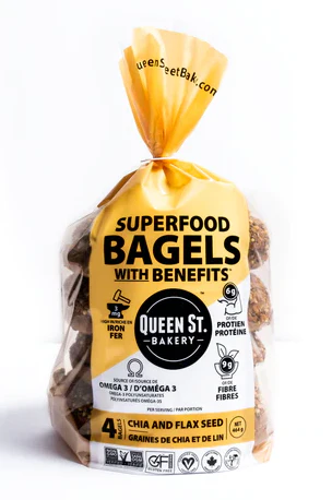 Chai + Flax Superfood Bagel
