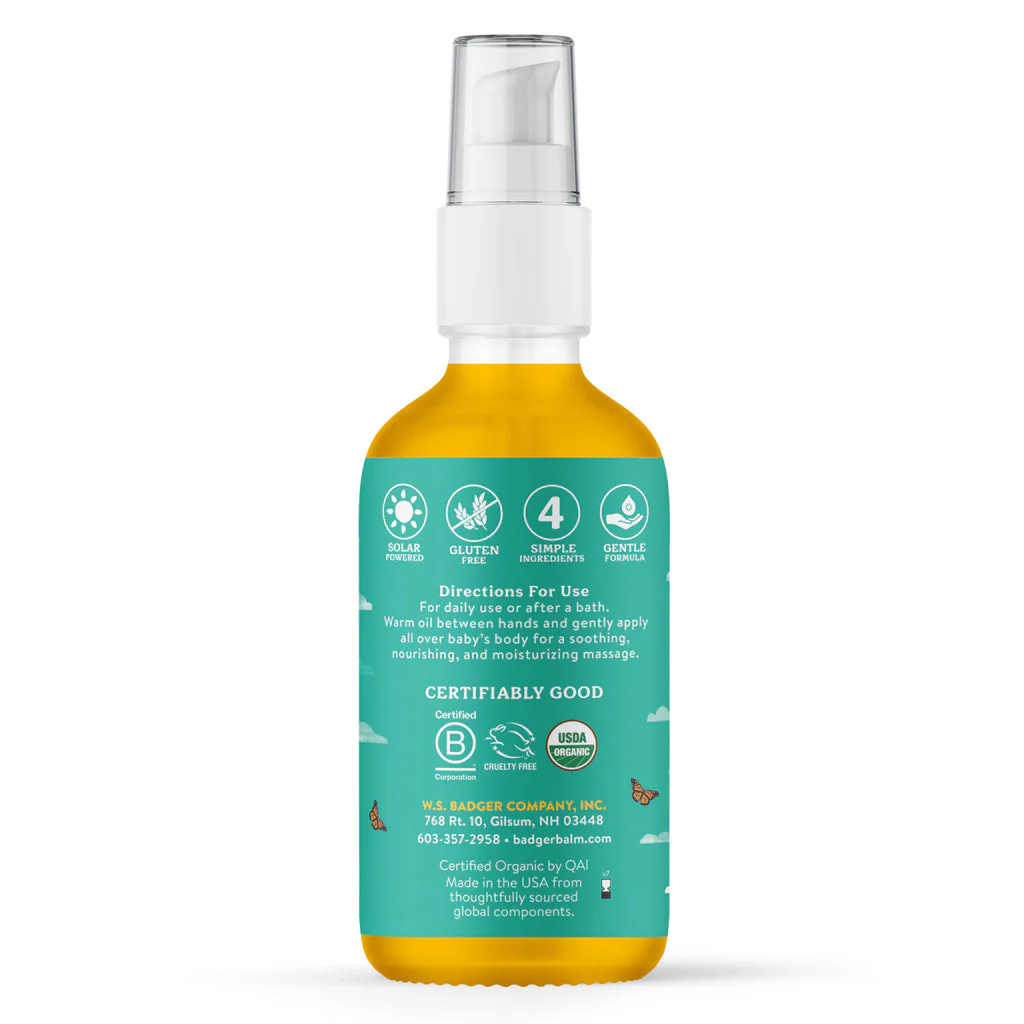 Chamomile & Calendula Baby Oil - Image 3