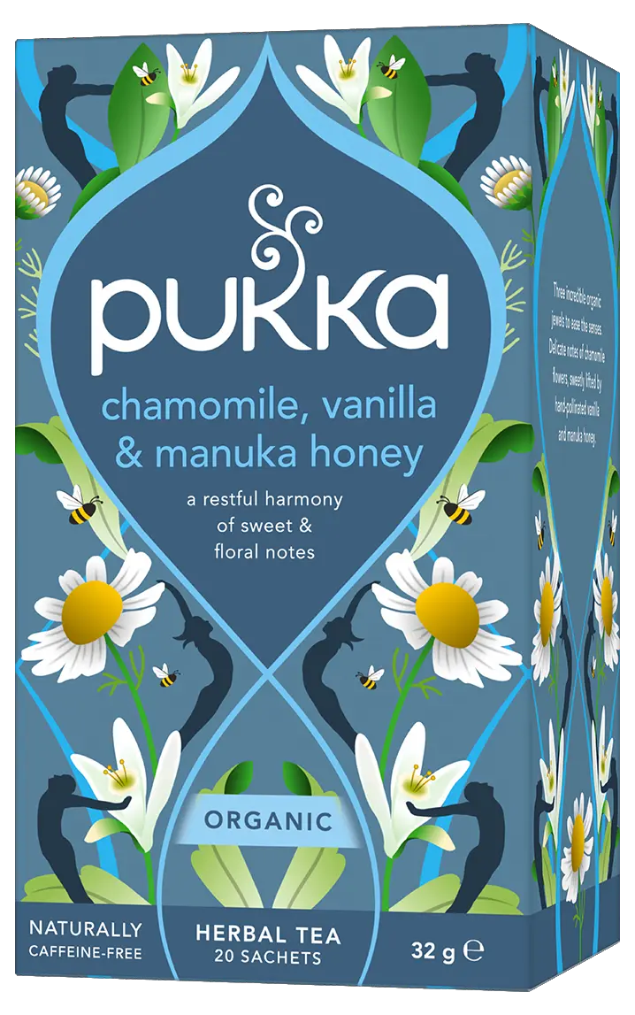 Chamomile, Vanilla, & Manuka Honey Tea