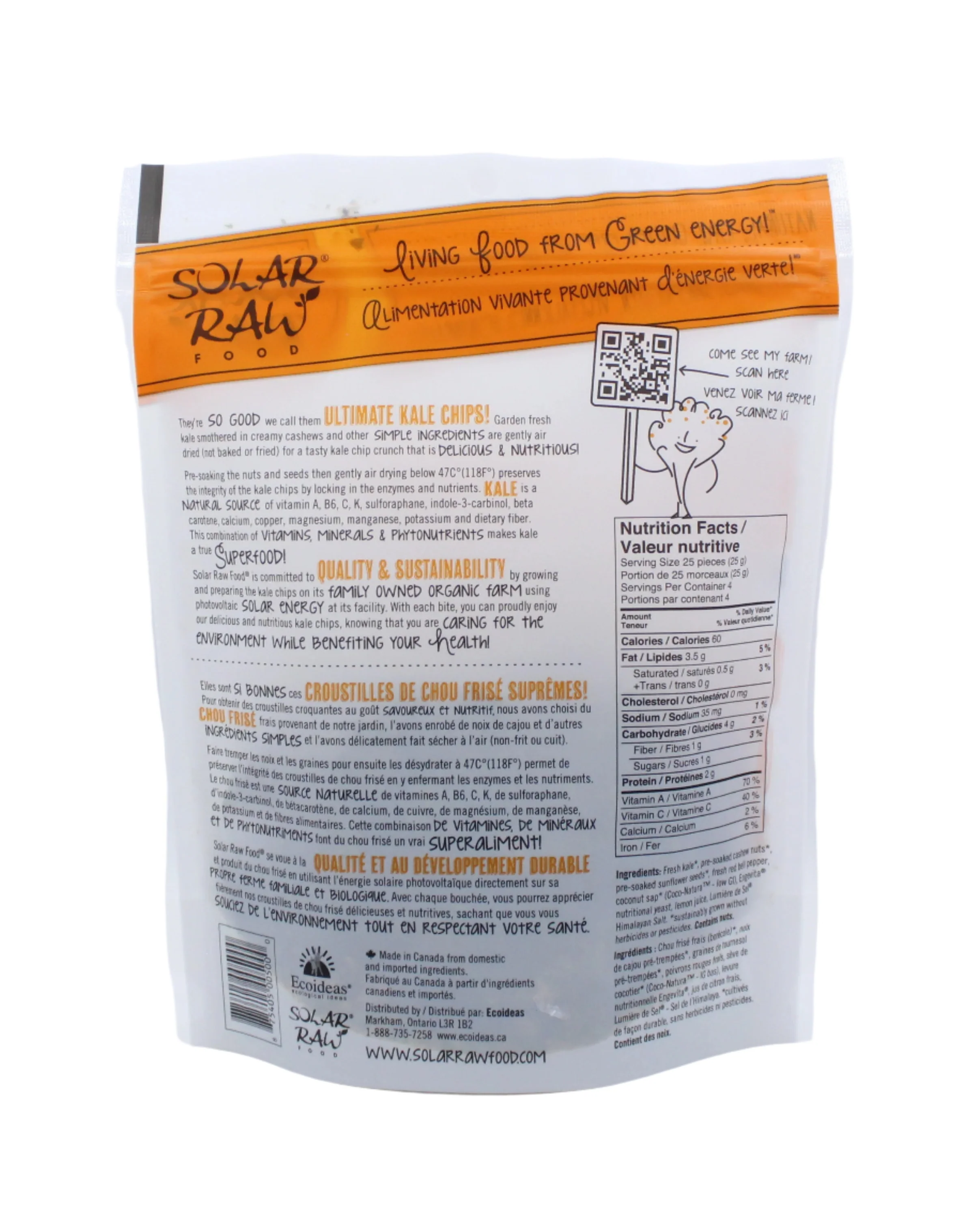 Cheddar Kale Chips - Image 2