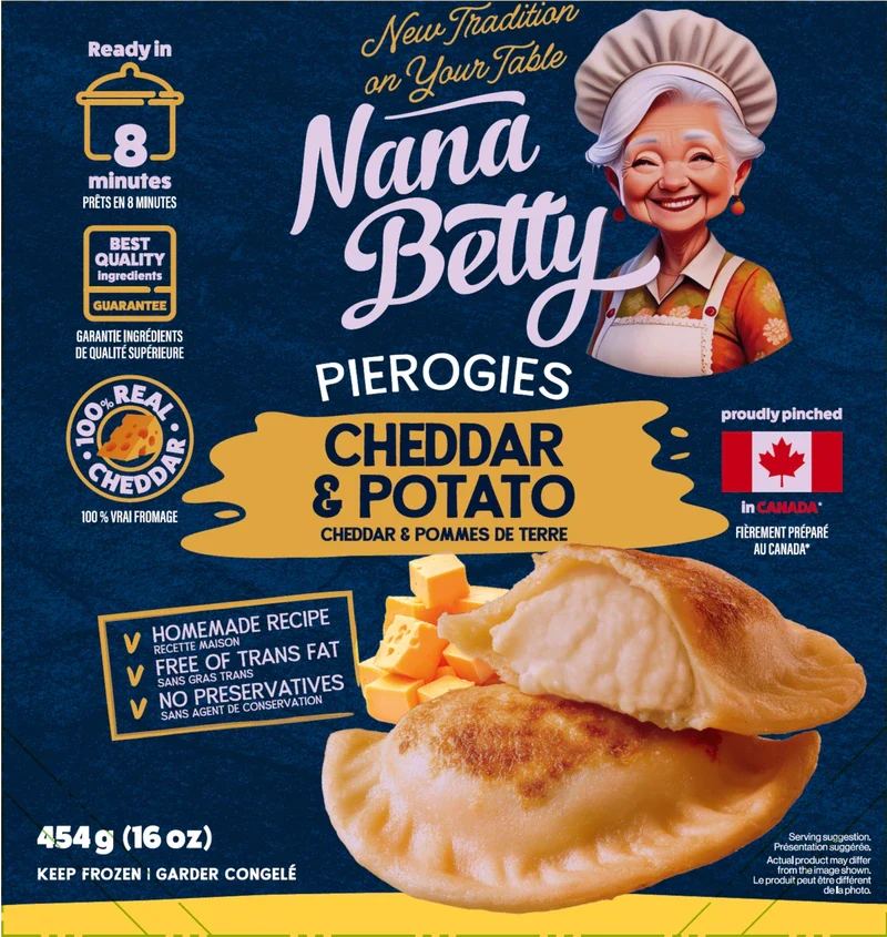 Cheddar & Potato Pierogies