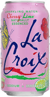 Cherry Lime Sparkling Water