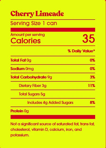 Cherry Limeade Soda - Image 2