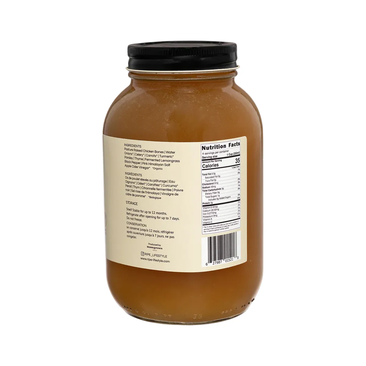 Chicken Bone Broth With Lemongrass - Image 2