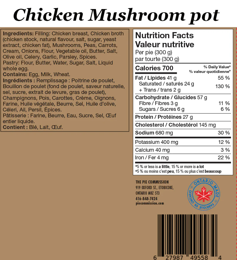 Chicken Mushroom Pot Pie - Image 2