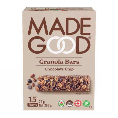Chocolate Chip Granola Bars
