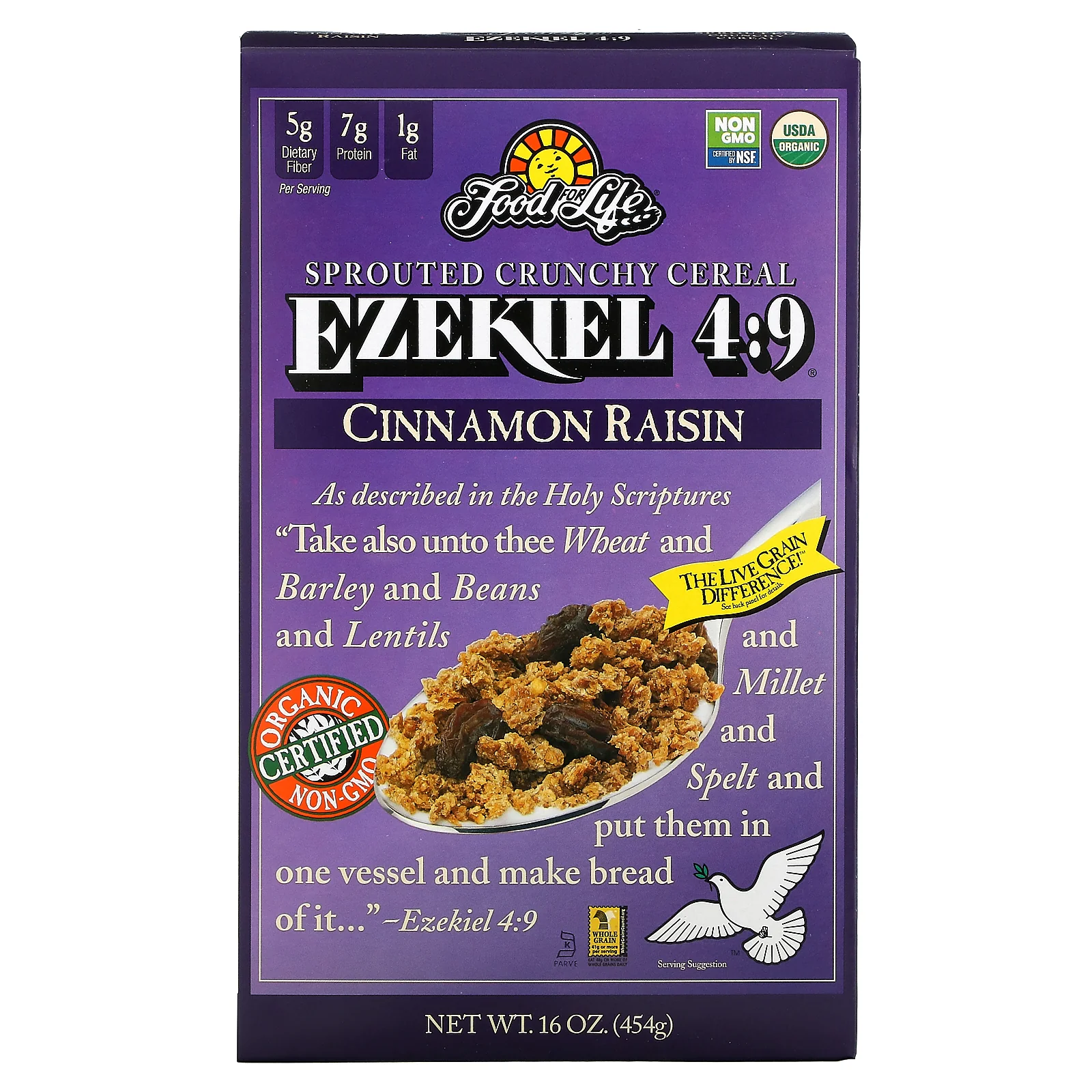 Cinnamon Raisin Whole Grain Cereal