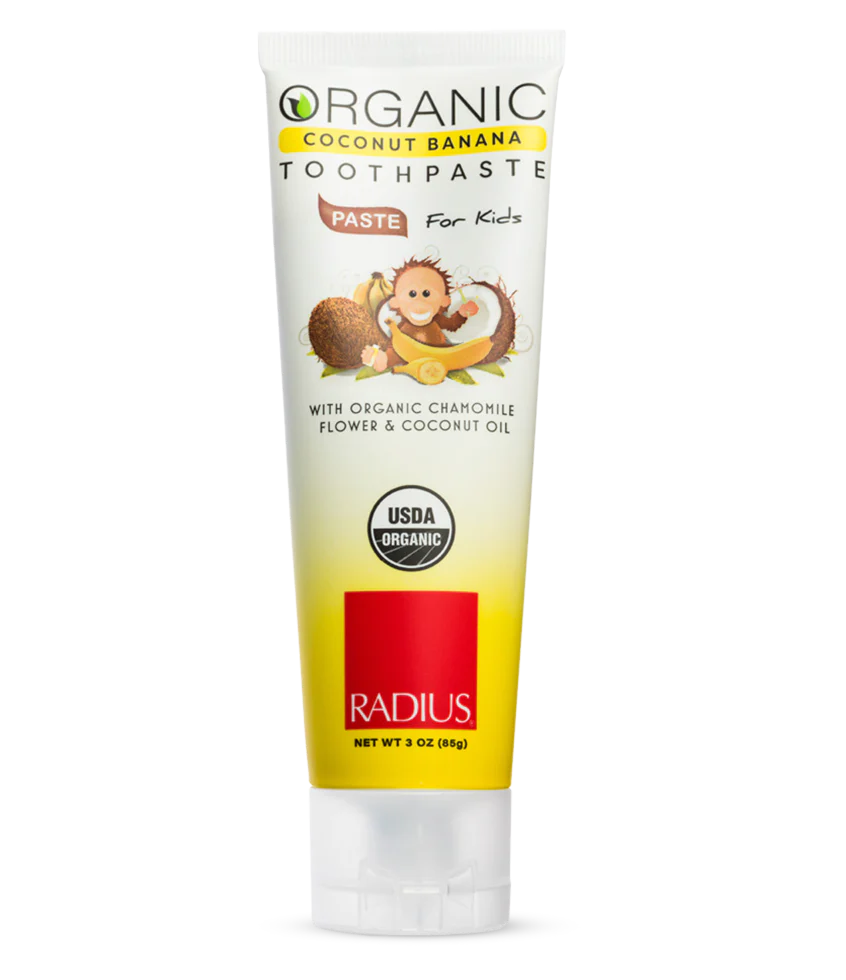 Kids Organic Coconut Banana Toothpaste