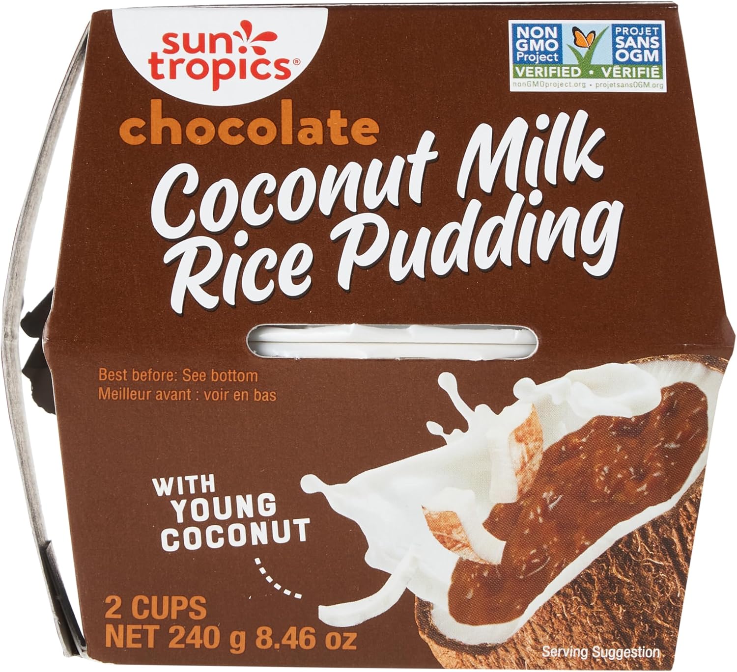 Cocoa Coconut Rice Pudding