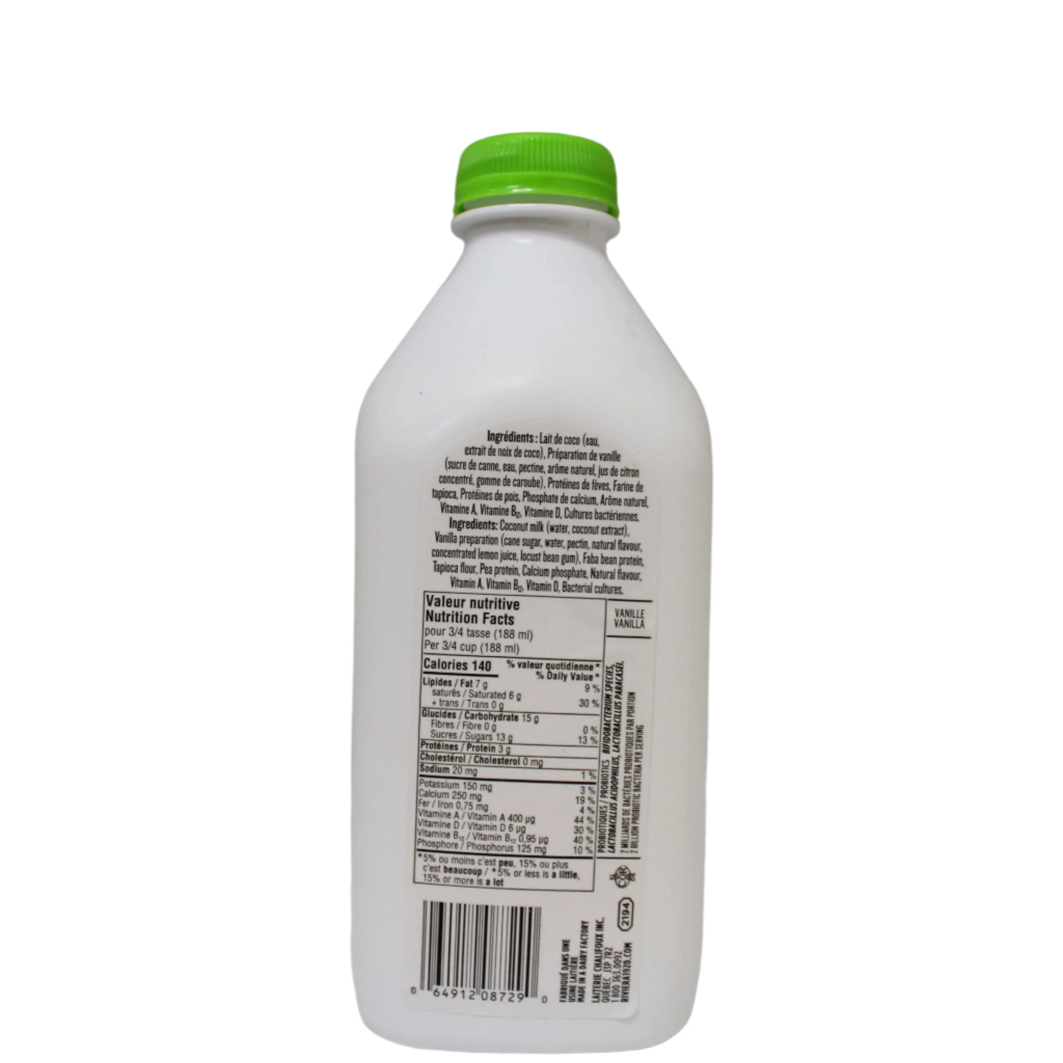 Coconut Vegan Kefir - Vanilla - Image 2