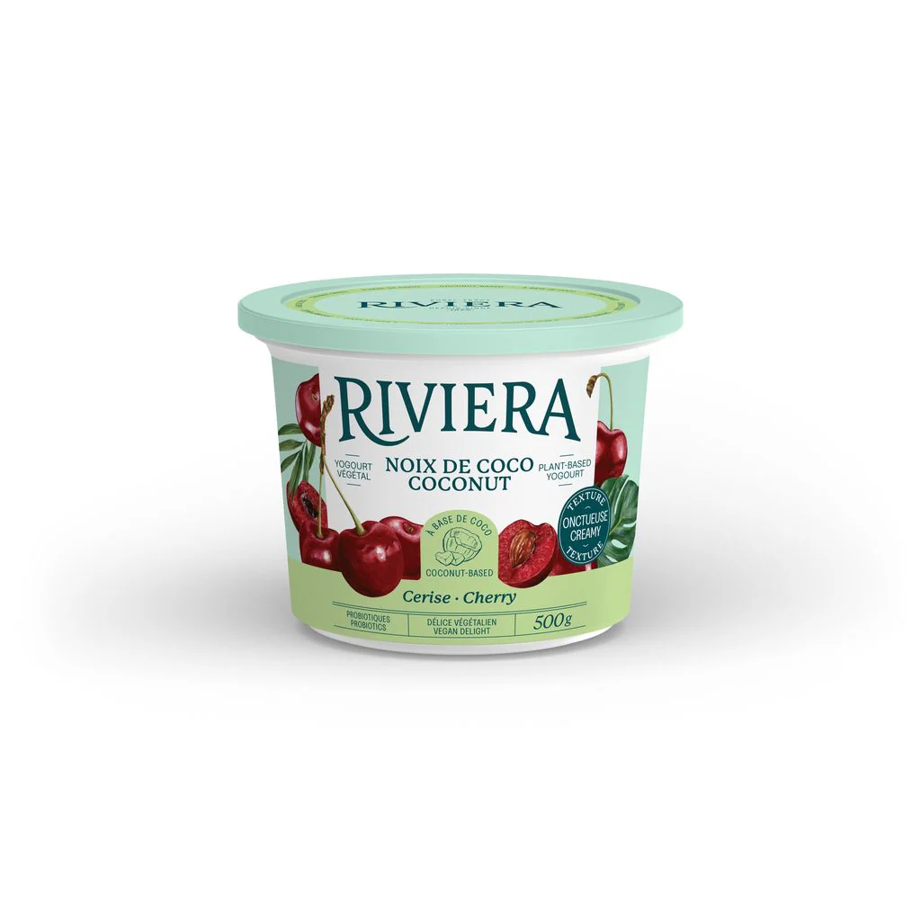 Coconut Vegan Yogurt - Cherry