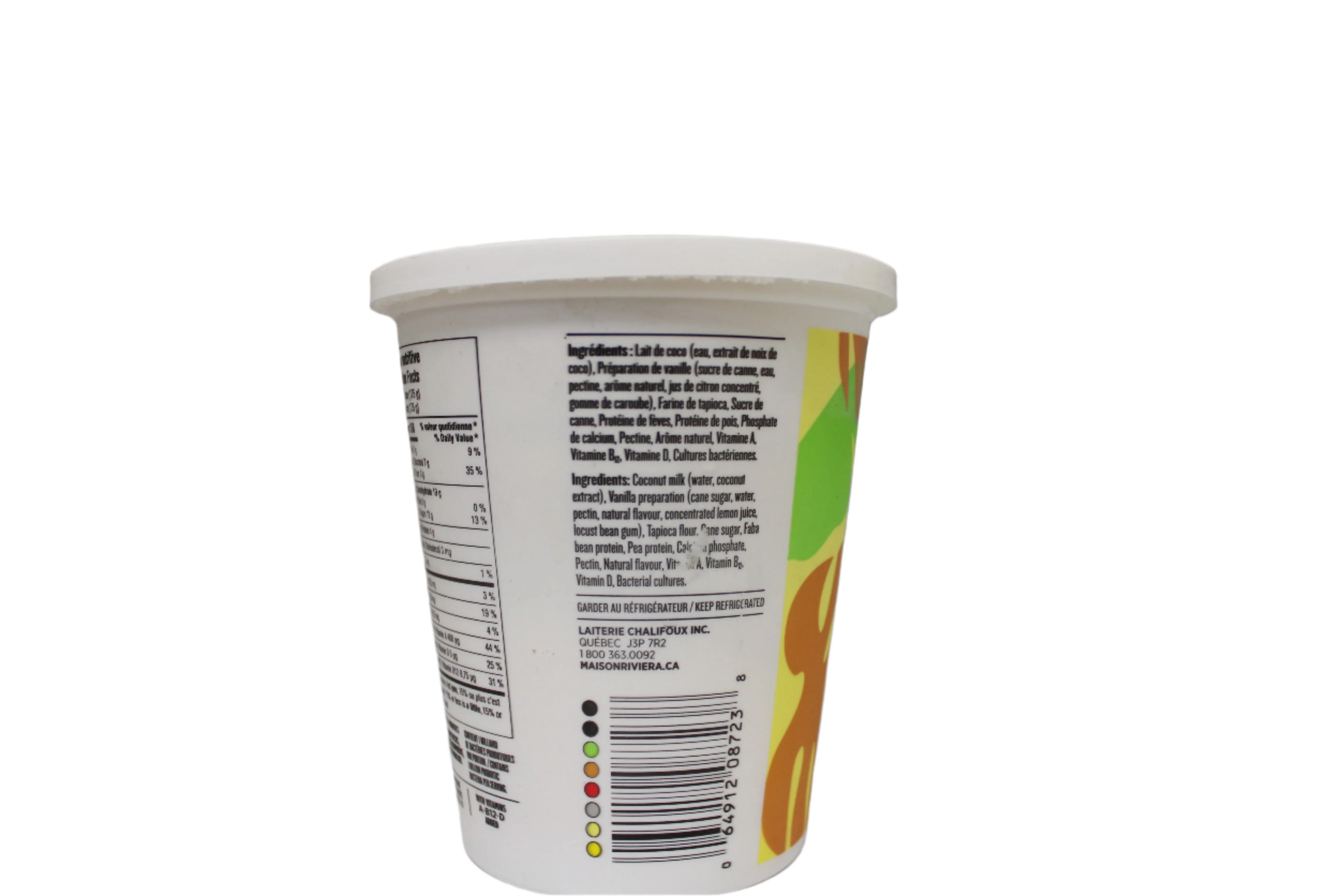 Coconut Vegan Yogurt - Vanilla - Image 2