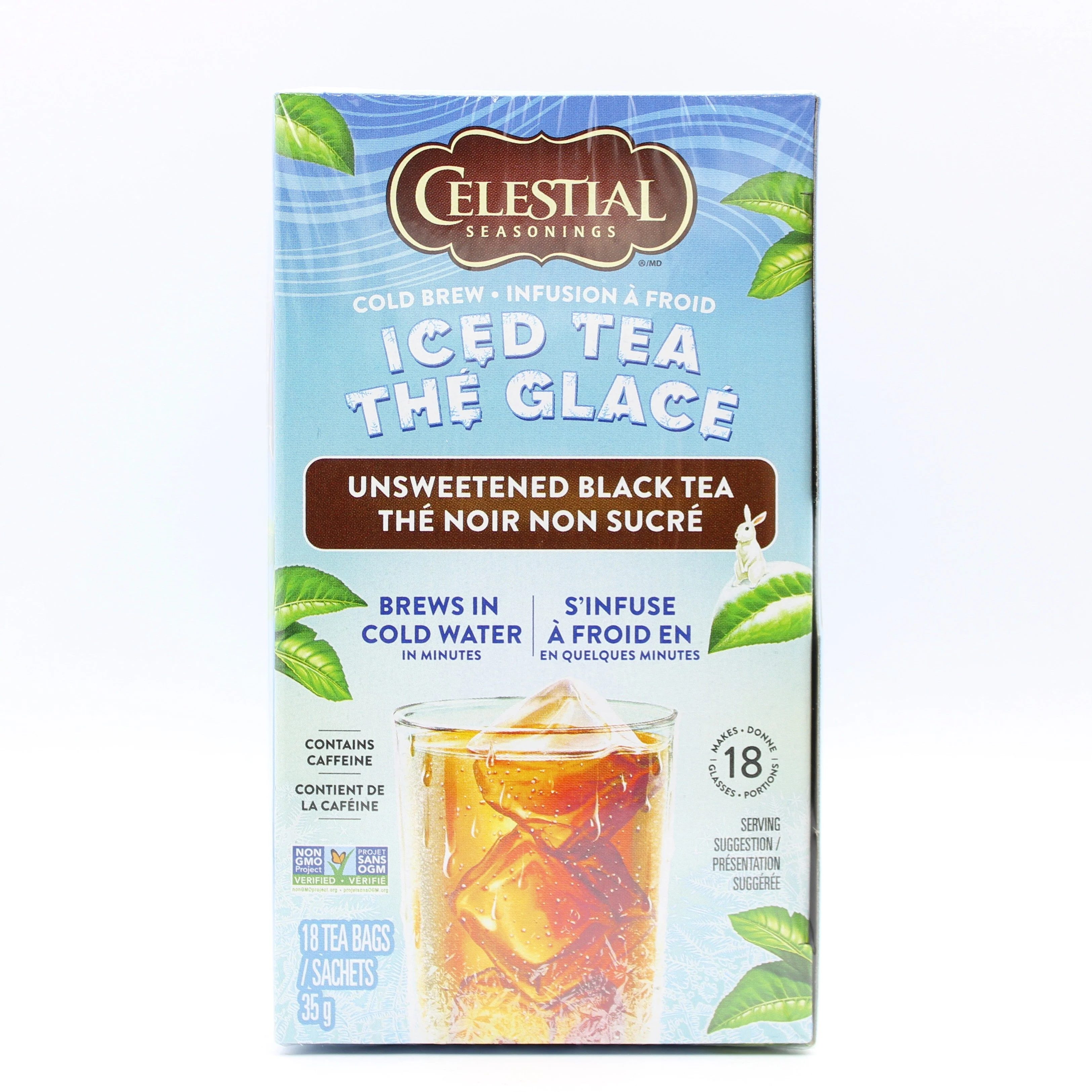 Cold Brew Iced Tea Unsweetened Black Tea