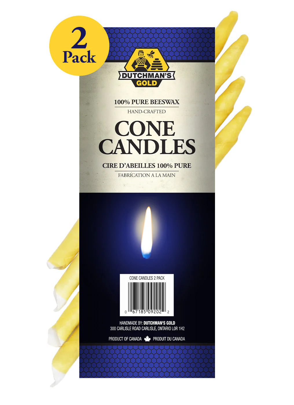 Cone Candles 2 Pack