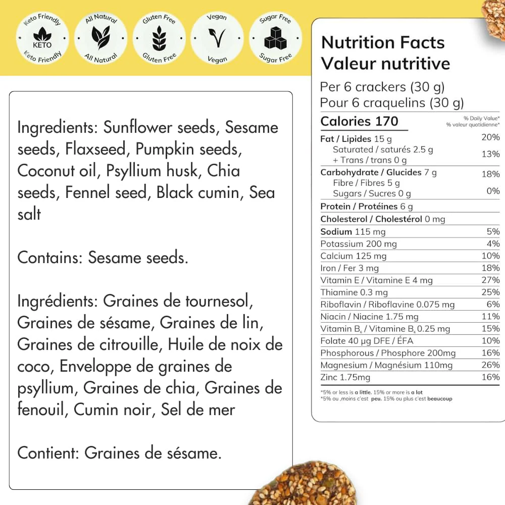 Fennel & Black Cumin Crackers - Image 2