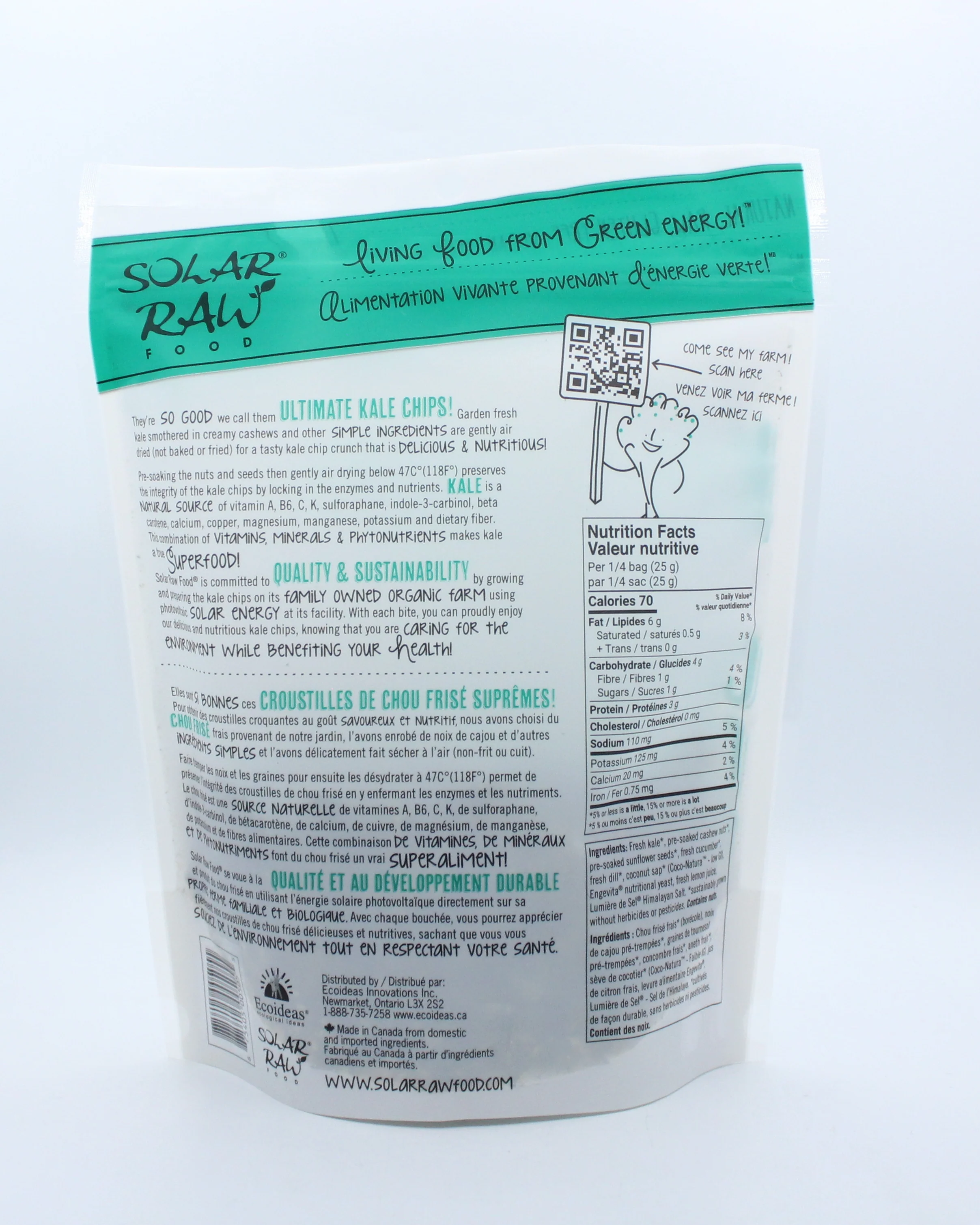 Cucumber Dill Kale Chips - Image 2