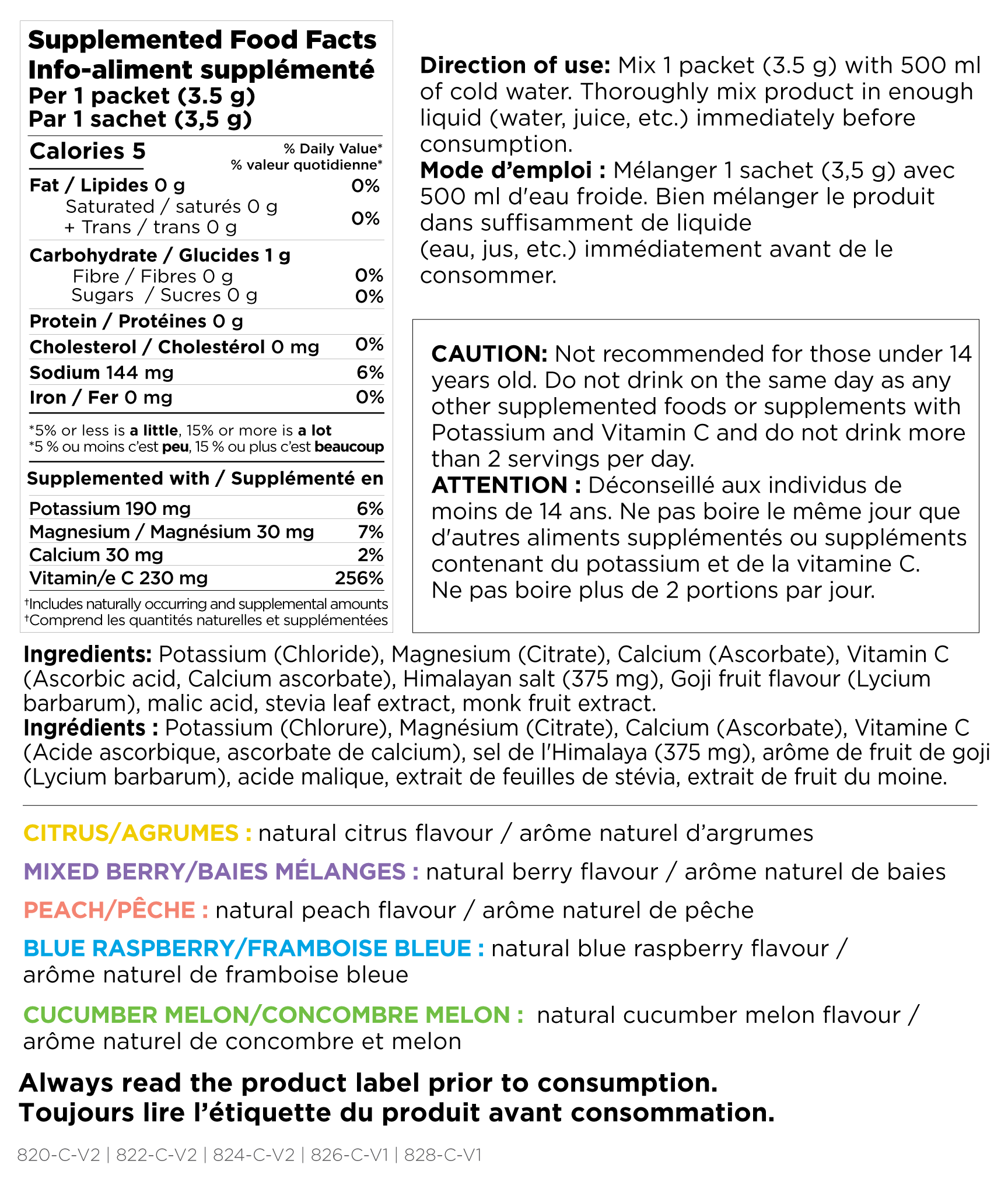 Cucumber Melon Activ-X Everyday Electrolytes - Image 2