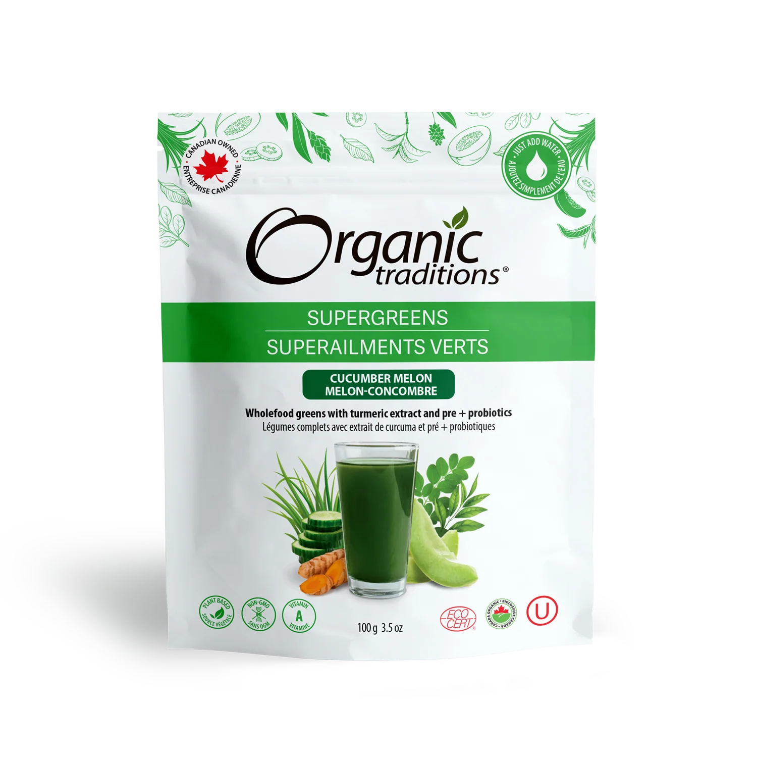 Cucumber Melon Supergreens