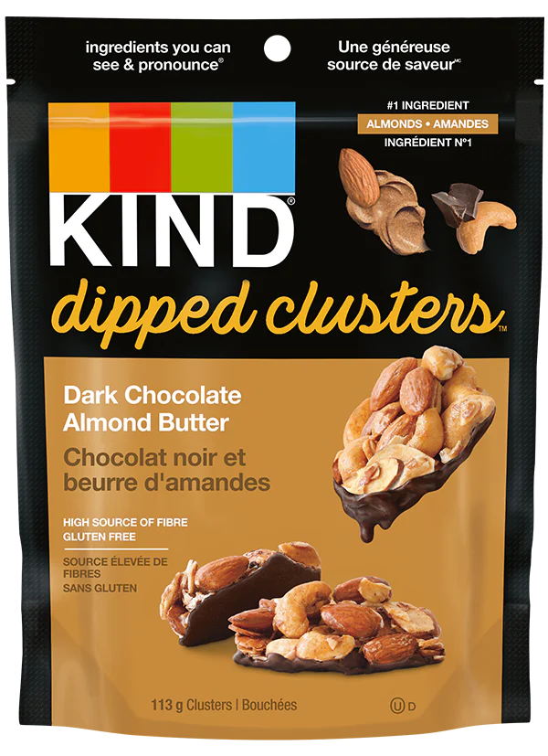 Dark Chocolate Almond Butter Clusters