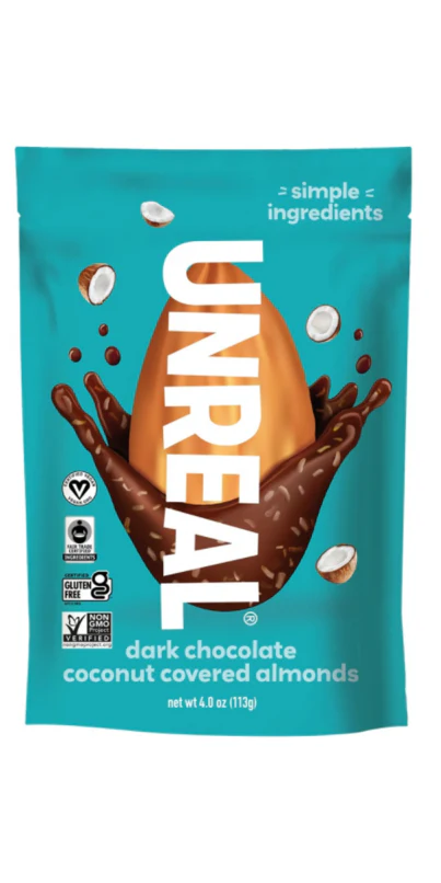 Dark Chocolate Coconut Covered Almonds