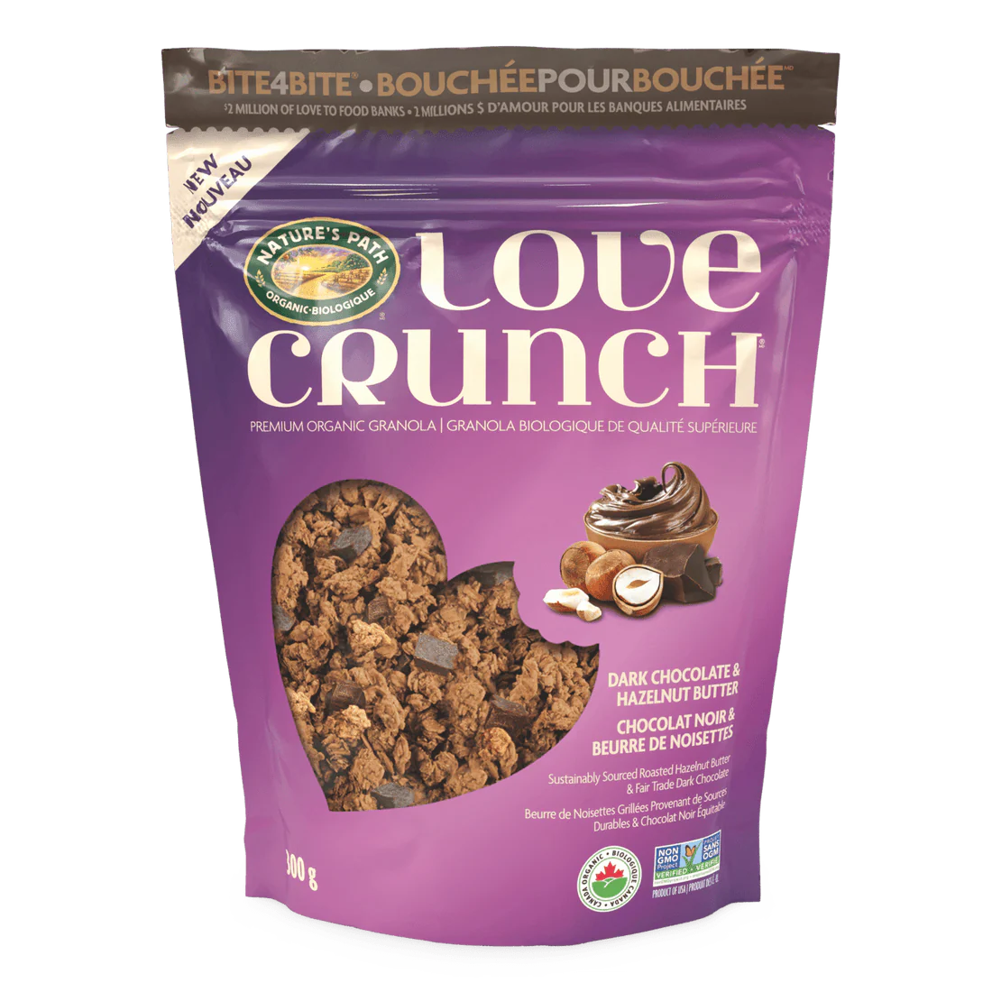 Dark Chocolate & Hazelnut Butter Granola