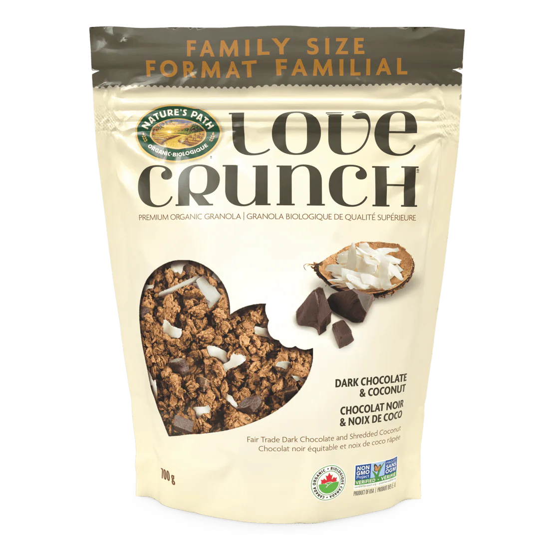 Dark Chocolate Macaroon Granola