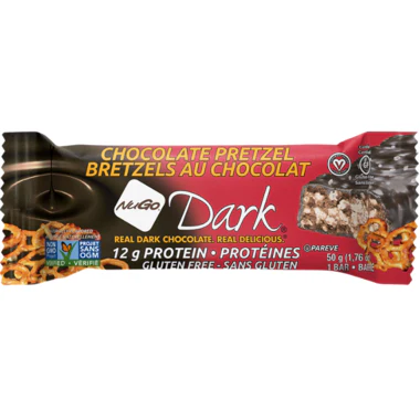 Dark Chocolate Pretzel Bar