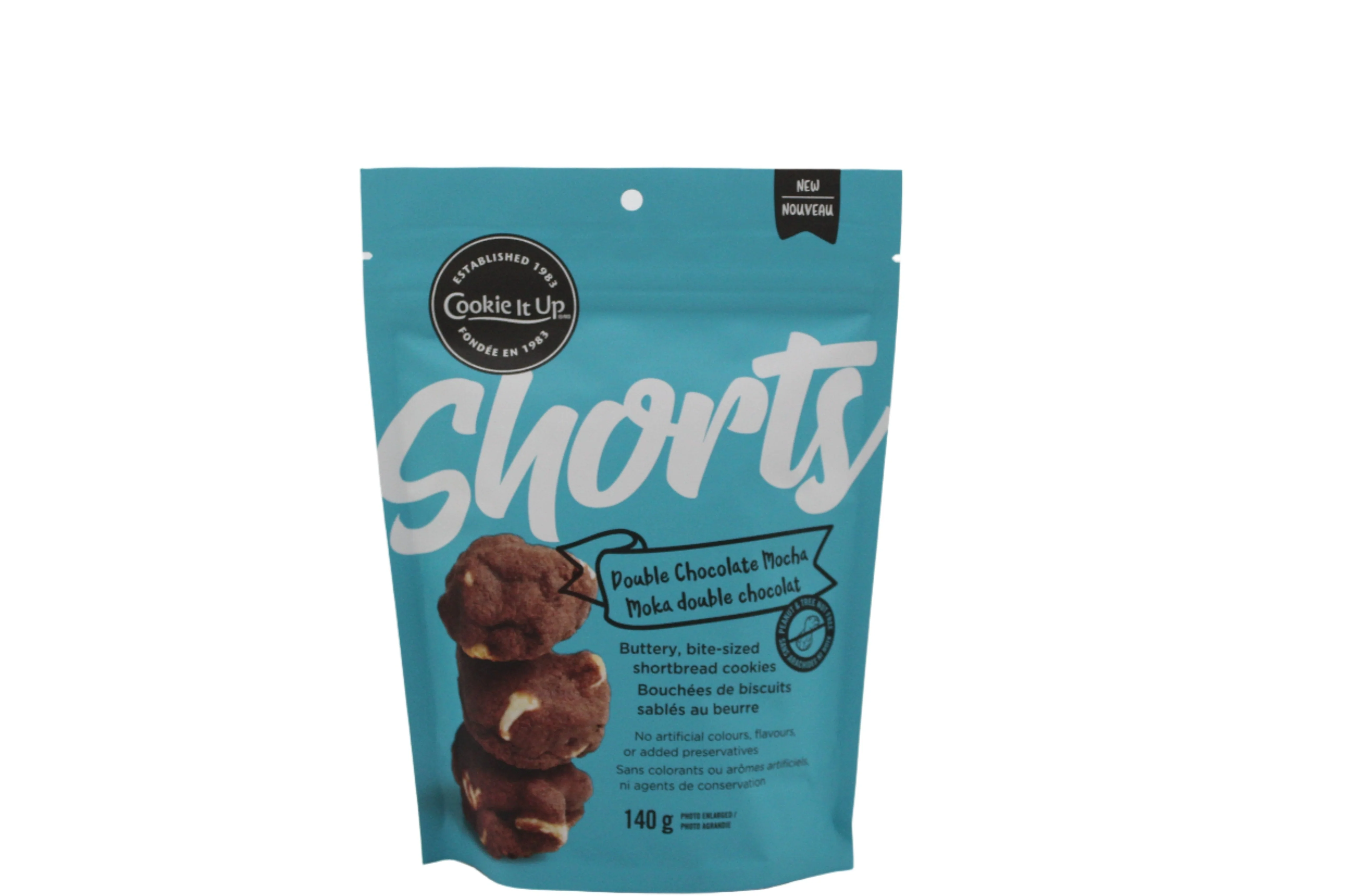 Double Chocolate Mocha Shorts Cookies