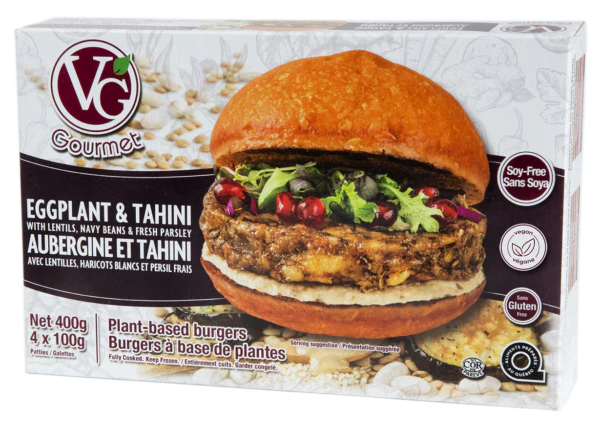 Eggplant & Tahini Burgers